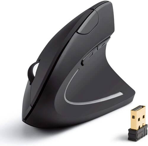 Anker Wireless Vertical Ergonomic Optical Mouse