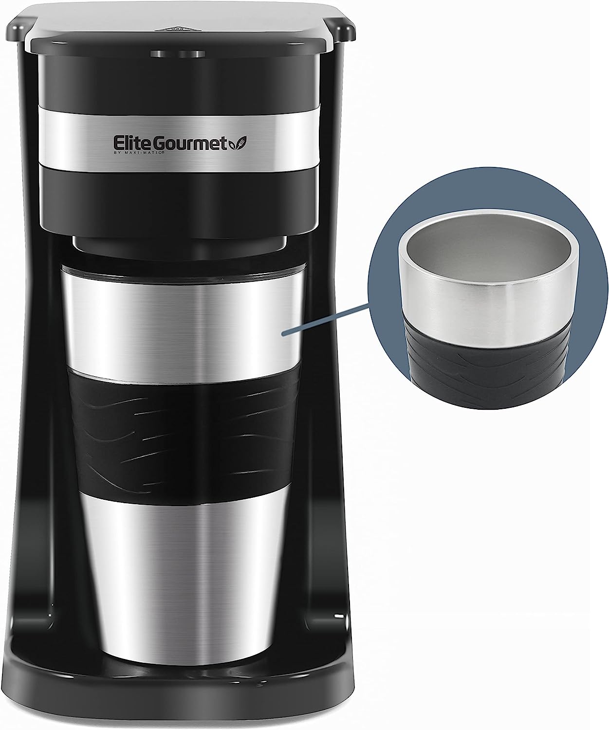 Elite Gourmet EHC111A Compact Coffee maker