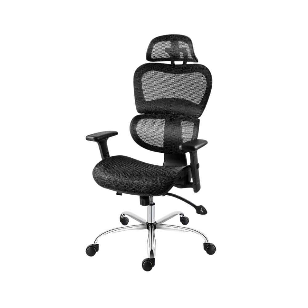 Posturion High Back Office Chair With Headrest for neck pain