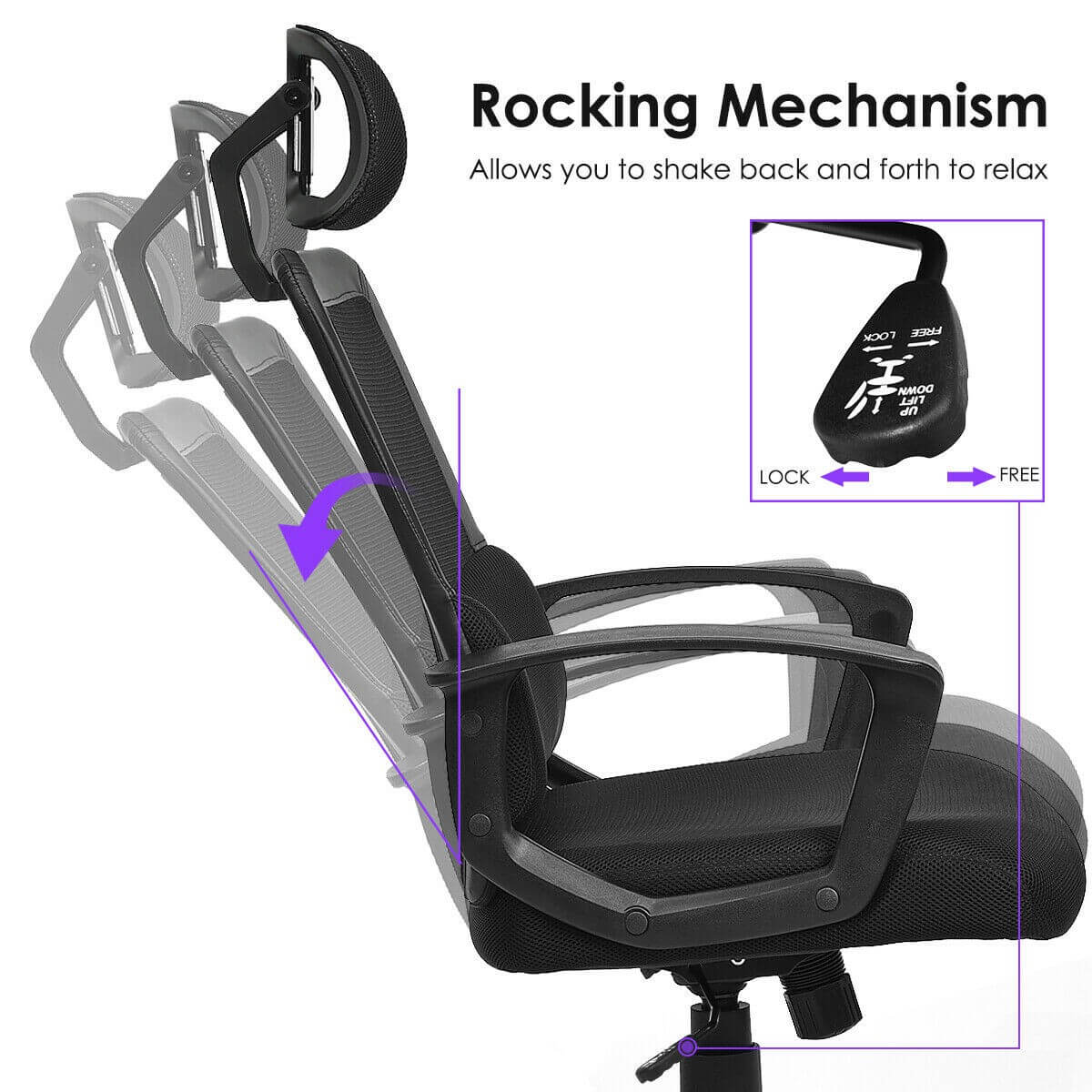 Rocking Mechanism of the Posturion ergonomic rocking chair